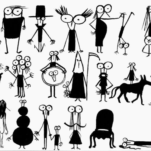 Fausto Gilberti, PERSONAGGETTI