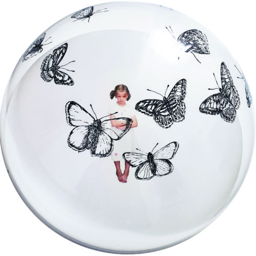 Armida Gandini, CAMPANA DI VETRO, 2005, 40 cm diametro