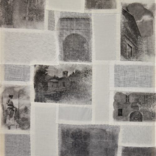 Francesca Colombi, TESSERE 2, 2018, 40x60 cm