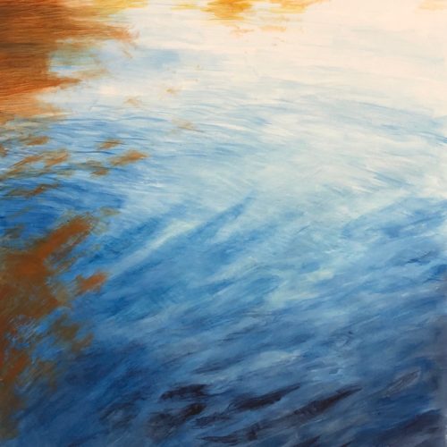 Mino Raoul Colombo, RIFLESSI NELLO STAGNO, 2018, 70x50 cm