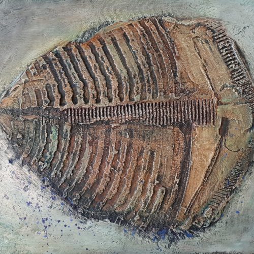 Valter Gatti, MEMORIA DI UN PESCE 1, 2005, 40x30 cm
