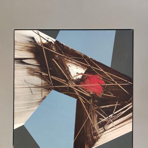 Rinaldo Turati, CONTRASTO, 2021, 68x57 cm, olio su tavola