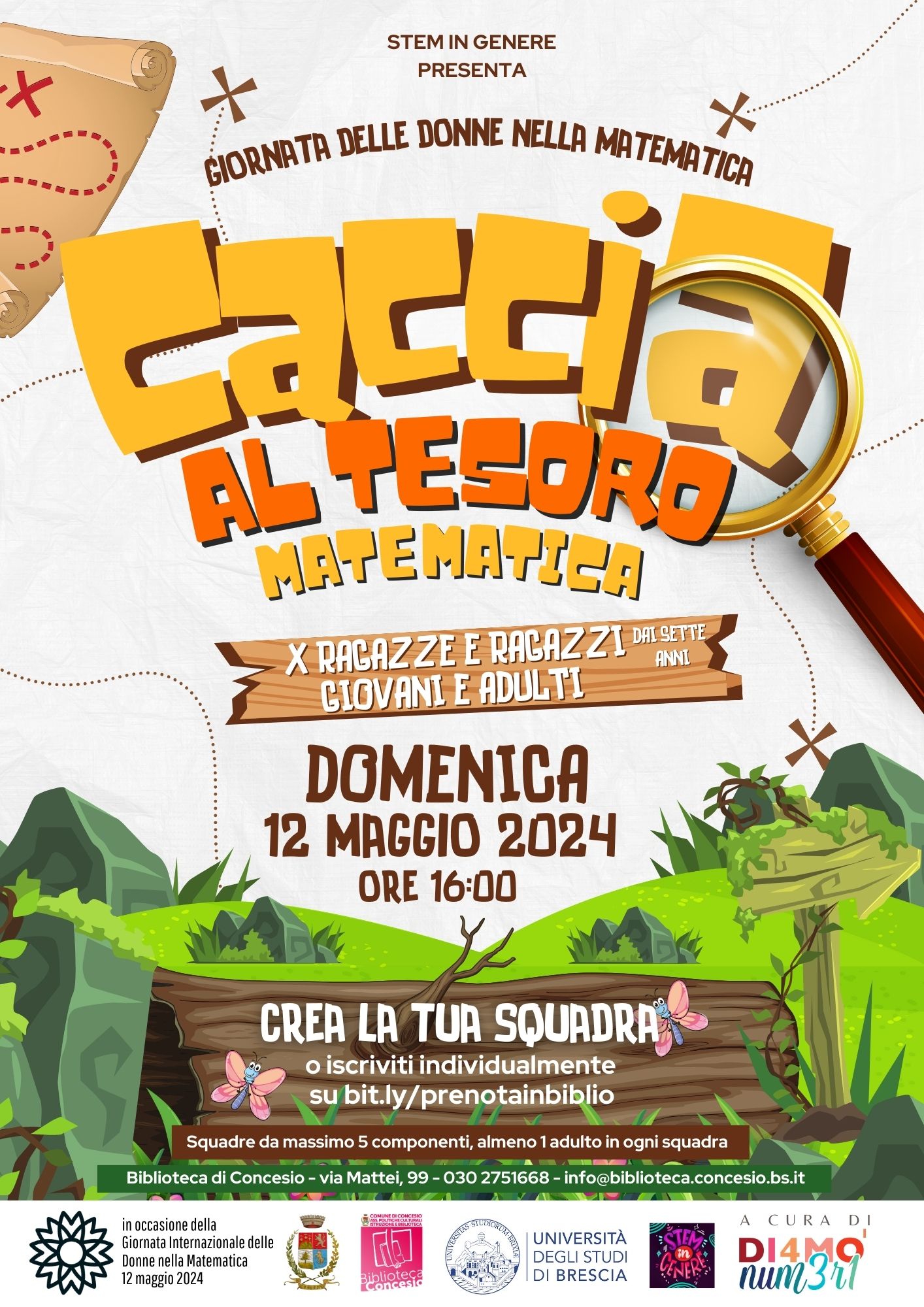 Caccia al tesoro matematica