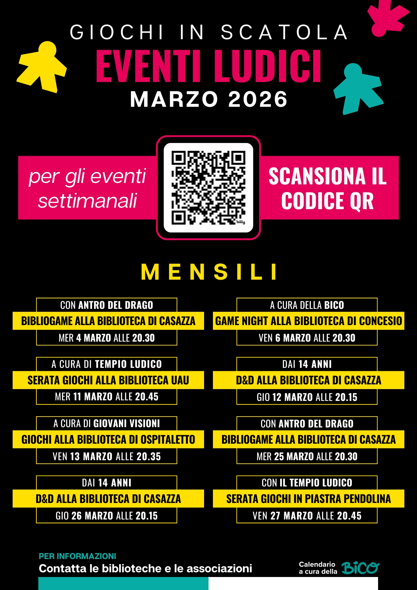 Eventi ludici marzo 2026