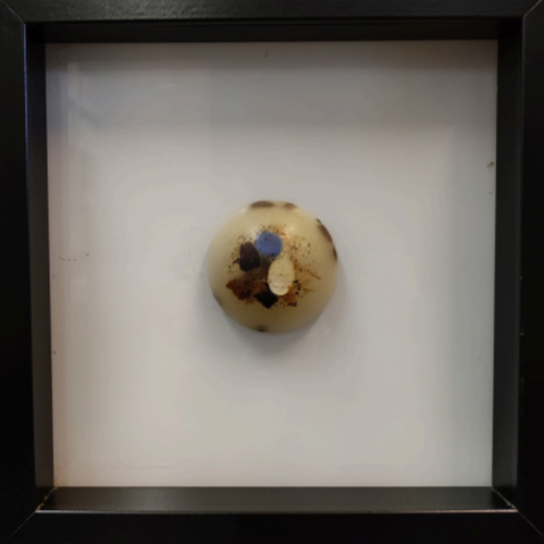 Angelica Consoli, PGR (N.2 - SERIE EX-VOTO), 2015 25x25 cm, paraffina (TGart-85)